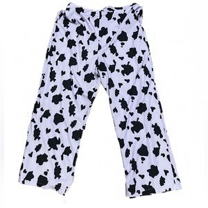 shein cow print pants